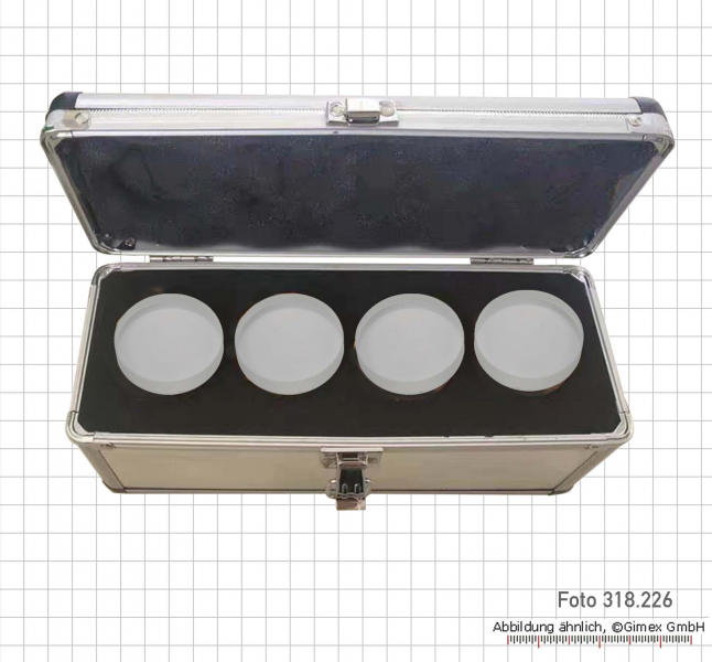 Plane face glass for inspection of flatness, 60 mm