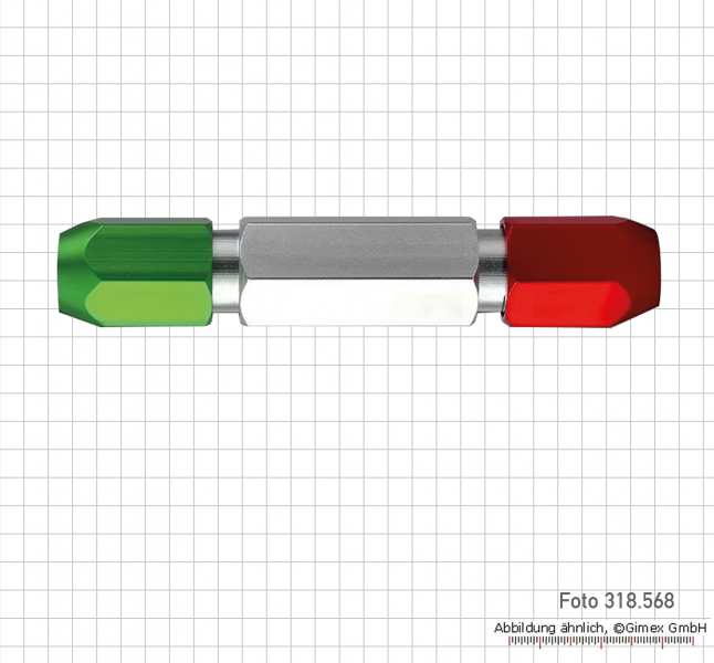 Pin gauges holder for rang 14,5 - 19,5 mm