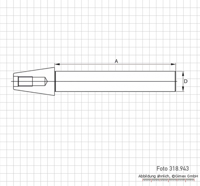 Checking mandrel SK for concentricity, SK30