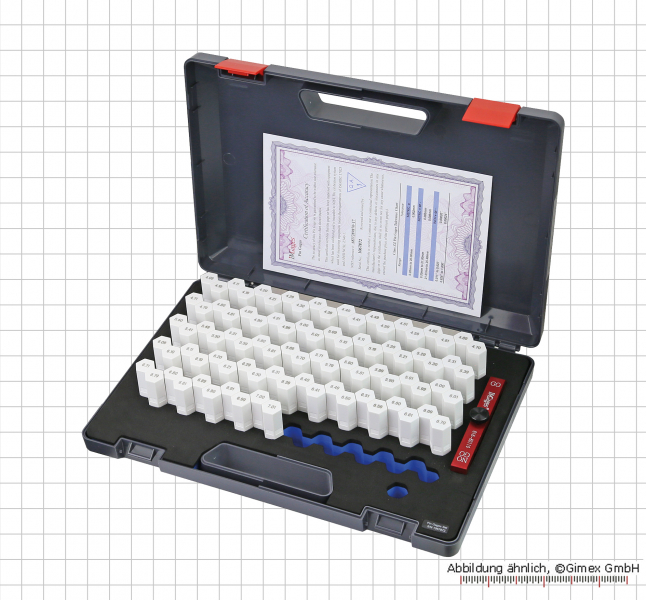 Pin gauges set 273 pieces., ± 0,004 mm,  0.99 - 10,01 mm