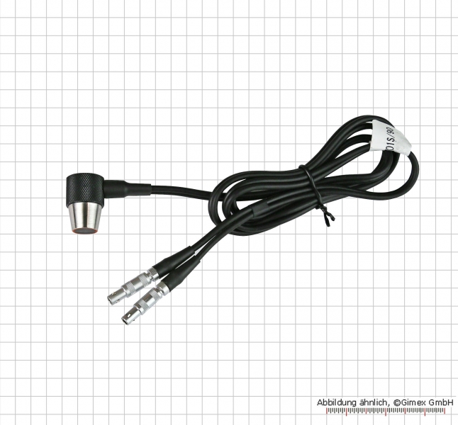Probe for ultrasonic thickness gaue, with 90° angel