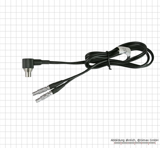 Probe for ultrasonic thickness gaue, form  90° angel, small diameter