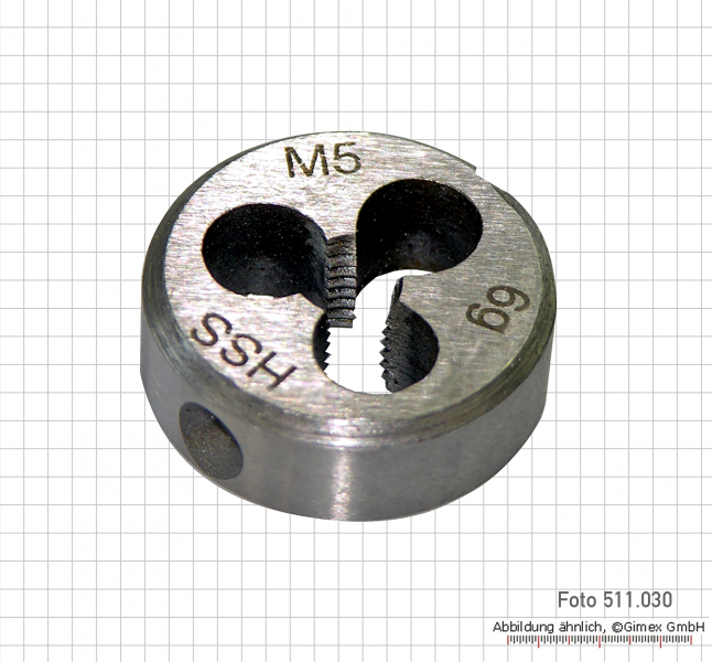 Round DIE,  5 x 0.8 mm
