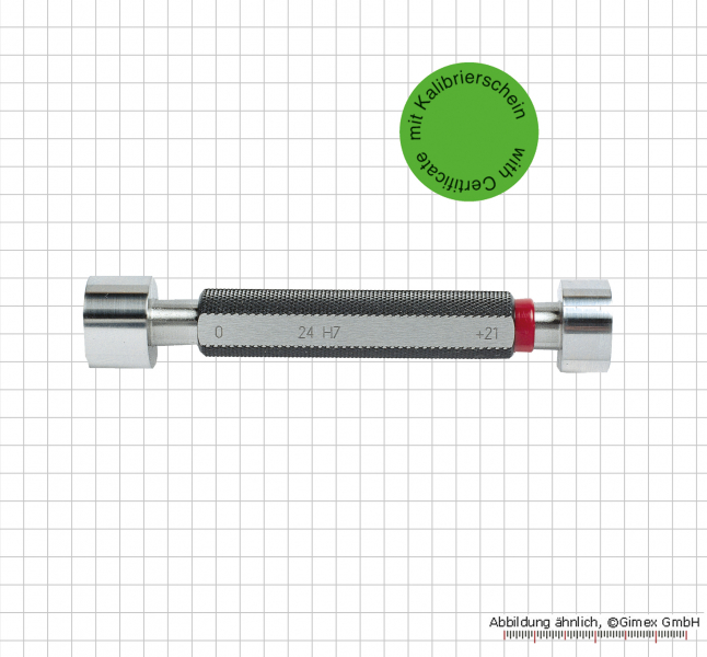 Limit plug gauge 2 mm with certification