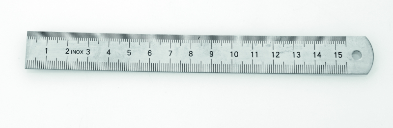 S344: Maßstab, 200 mm x 19 x 1 mm, 1er Packung