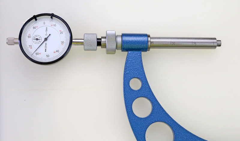 Dig. micrometer, 100 - 200 mm wih dial indicator