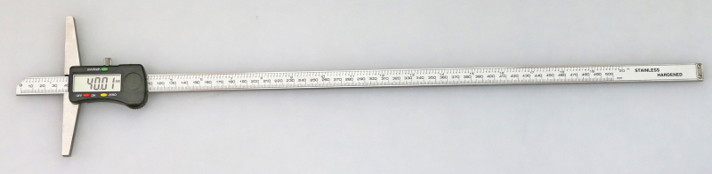 S560: Dig.-Tiefenmaß, 400 x 100 mm