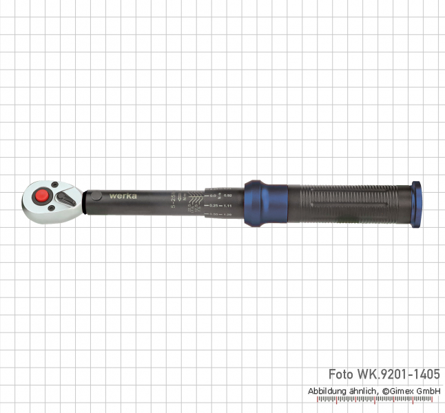 Drehmomentschlüssel 3/8", 10 - 60 Nm