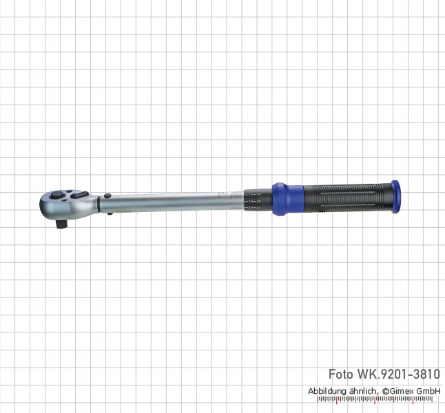 Torque wrench 1/8", 10 - 60 Nm