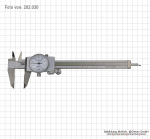 Dial caliper, 150 x 0,01 mm
