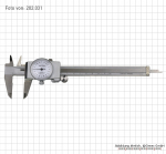 Dial caliper, 150 x 0,02 mm