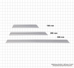 Schiene für TOP-Winkelmessgerät, 150 mm