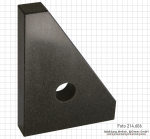 Granit square,  400 x 250 x 40 mm