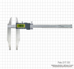 Dig.-WS-Messschieber mit Spitzen IP65, 600 x 150 mm