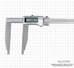 Dig.-WS-Messschieber, 1000 x 300 mm, neue Ausführung