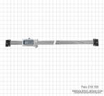 Digital scale unit, horizontal, 500 mm