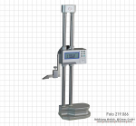 Digital height gauges with double column, 300 mm