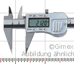 Dig.-Taschen-Messschieber mit spitzen Schnäbeln, 200 mm