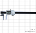 Dig.-Messschieber zur Wanddickenmessung, 4-150 mm,