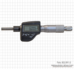 Digital micrometer head, 0 - 25 mm