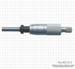 Einbau-Messschrauben, 25 mm, planparallel, mit Einbaumutter