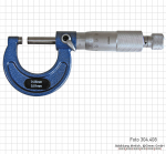 Prec. outside micrometers, round frame,  0 - 25 mm