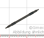 Einstellmaß für Außenmessschrauben, ballig, 525 mm