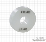Setting Ring Gauge, made of Ceramics 4 mm