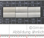Surface checking plates, 6 pcs/set, turning