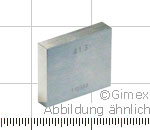 Block gauge for caliper certification 41.3 mm, degree 1