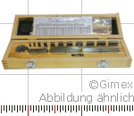 Gauge block set for checking of microm.,  8 pcs.