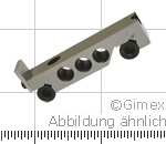 Sinuslineal, mit Stützzylindern, 100 mm