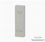 Ceramic block gauge 6 mm, degree 1