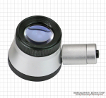 Prec. magnifier 20X, with LED and scale 0.1 mm
