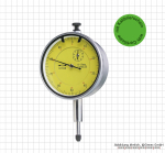 Prec. dial indicator, 10 x 0.01 mm, with certificate